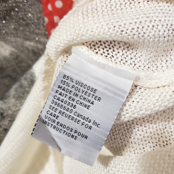 Ness - Cat sweater with denim cuffs - Size L - Picture 8 of 10